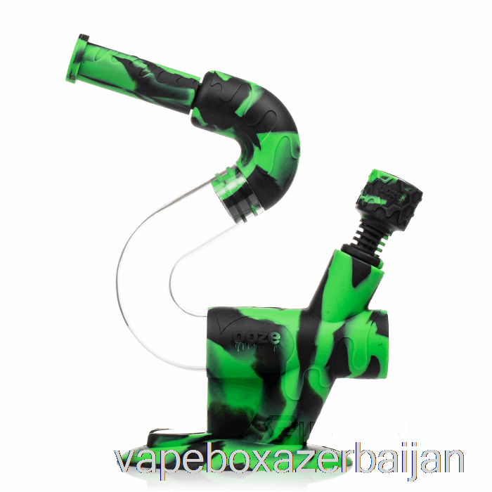 Vape Box Azerbaijan Ooze Swerve Silicone Water Pipe Chameleon (Black / Green)